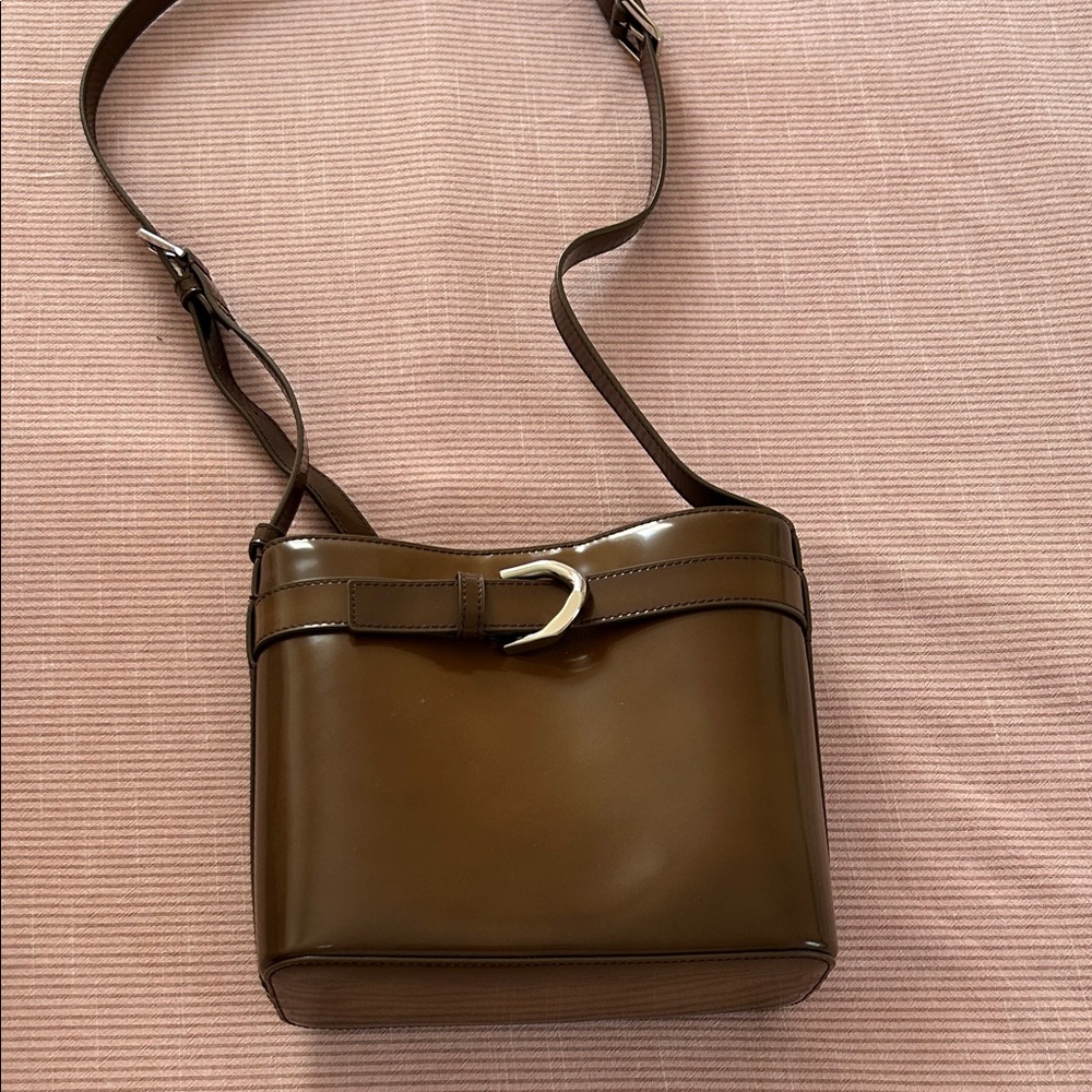 Charles & Keith Brown Shoulder Bag